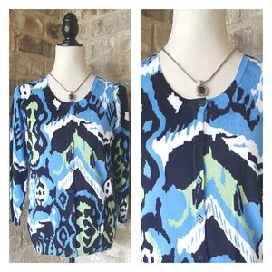 JOSEPH A. Print Cardigan